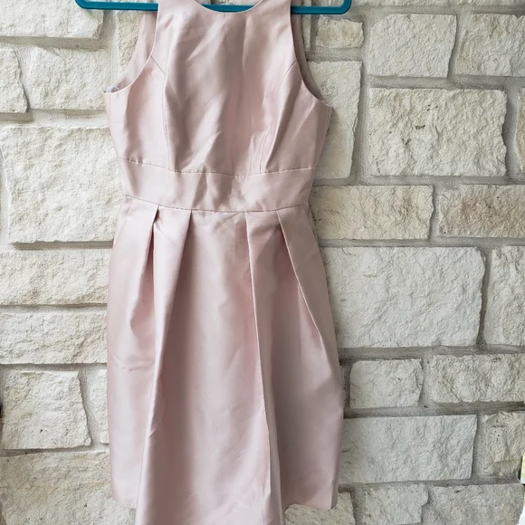 ALFRED SUNG Jewel Neck Satin Cocktail Dress - Picture 8 of 10